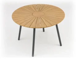 DaneLine Adam Havebord - Nonwood - Ø110 cm - Grå