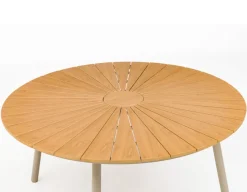 DaneLine Adam Havemøbelsæt - Nonwood - Ø150 cm - Latte