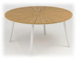 DaneLine Adam Havemøbelsæt - Nonwood - Ø150 cm - Hvid