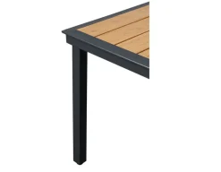 DaneLine Adam Havemøbelsæt - Nonwood - 102x216 cm - Grå