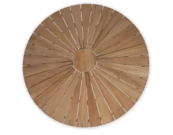 DaneLine Eva Teak Havemøbelsæt - Ø130 cm - Hvid