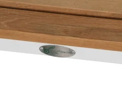 DaneLine Eva Teak Havemøbelsæt - 102x219 cm - Hvid