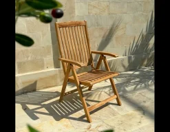 Devon Teak Pos stol