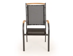 Dina Havemøbelsæt m/6 Stabelstole - 100x200/280 cm
