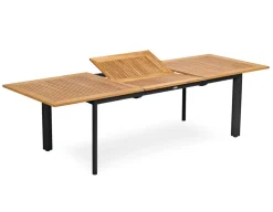 Dina Havemøbelsæt m/6 Stabelstole - 100x200/280 cm