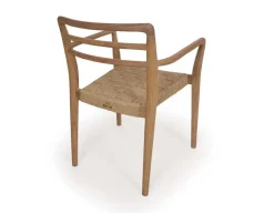 Duri Teak Havestol m/armlæn - m/fletsæde