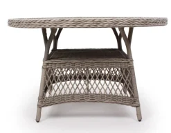 Enø Lys Grå Bord - Ø 130 cm