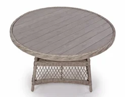 Enø Lys Grå Bord - Ø 130 cm