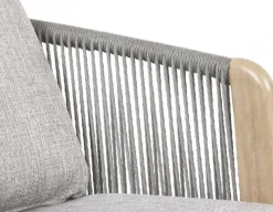 Esbjerg Hamborg Havemøbelsæt m/6 stole - 100x200 cm