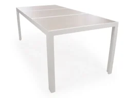 Fanø Cebu Keramik Havemøbelsæt - 90x195 cm - Dusty/Beige