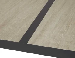 Fanø Keramik Havebord - 90x195 cm - Beige