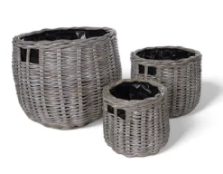 Fletkurv - Kubu Naturrattan - Ø42 cm