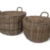 Fletkurv - Naturrattan - Ø44 cm