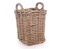 Fletkurv - Naturrattan - 28x28 cm