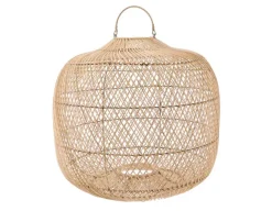 Fortuna Lampeskærm - Naturrattan
