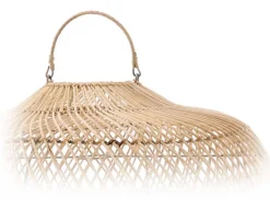 Fortuna Lampeskærm - Naturrattan