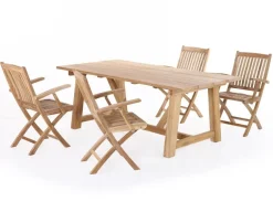 Hercules 200 Mia Teak Havemøbelsæt