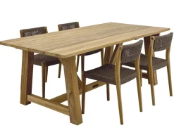 Hercules Alana Teak Havemøbelsæt - 100x200 cm