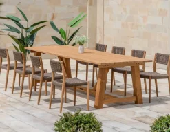 Hercules Alana Teak Havemøbelsæt - 100x290 cm