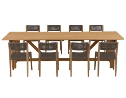 Hercules Alana Teak Havemøbelsæt - 100x290 cm