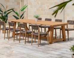 Hercules Alana Teak Havemøbelsæt - 100x290 cm