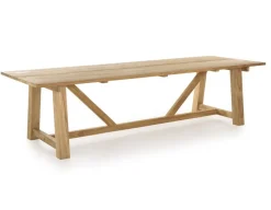 Hercules Manja Teak havemøbelsæt m/8 stole - 100x290 cm