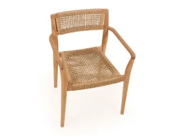 Hercules Manja Teak havemøbelsæt m/8 stole - 100x290 cm