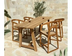 Hercules Teak Bar – 80x240 cm
