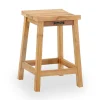 Hercules Teak Barstol