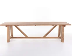 Hercules Teak Plankebord - 100x290 cm