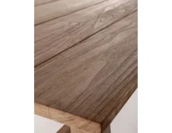 Hercules Teak Plankebord - 100x290 cm