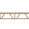 Hercules Teak Plankebord - 100x400 cm