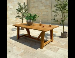 Hercules Teak Plankebord - 100x200 cm