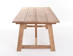 Hercules Tonka Teak havemøbelsæt m/8 stole - 100x290 cm