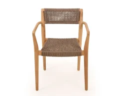 Hercules Tonka Teak havemøbelsæt m/8 stole - 100x290 cm