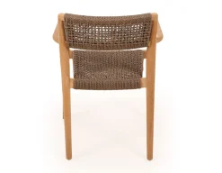 Hercules Tonka Teak havemøbelsæt m/8 stole - 100x290 cm