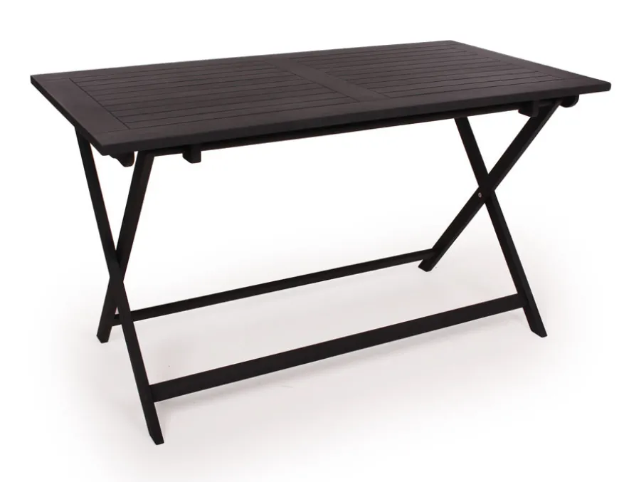 Hornbæk Foldebord - 70x130 cm - Sort