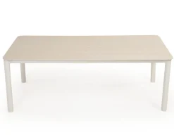 Karen Svala Havemøbelsæt - 99,5x210 cm - Gråhvid
