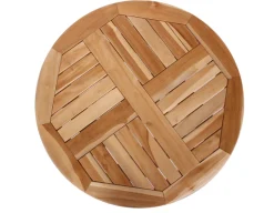 Køln Teak cafebord Ø 70 cm