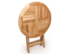 Køln Teak cafebord Ø 70 cm