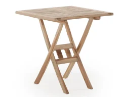 Køln Teak cafebord 70x70 cm