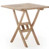 Køln Teak cafesæt - 70x70 cm