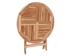 Køln Teak Foldebord - Ø 90 cm