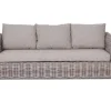 Kubu Sofa - Naturrattan - 3 pers.
