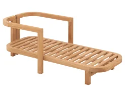 Las Vegas Teak Chaiselong