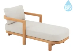 Las Vegas Teak Chaiselong