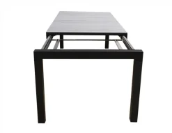 Lima udtræksbord - 100 x 205/275 - Grå