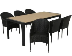 Lohals Andrea Havemøbelsæt - 95 x 205/275 cm