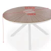Lone Havebord - Ø: 130 cm