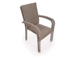 Luna 180 Geneve Dusty Teak Havemøbelsæt